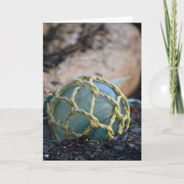 Glasfischerei, vertikal karte (Vorderseite)