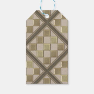 Glasfliese 3D beige Farbe Geschenkanhänger