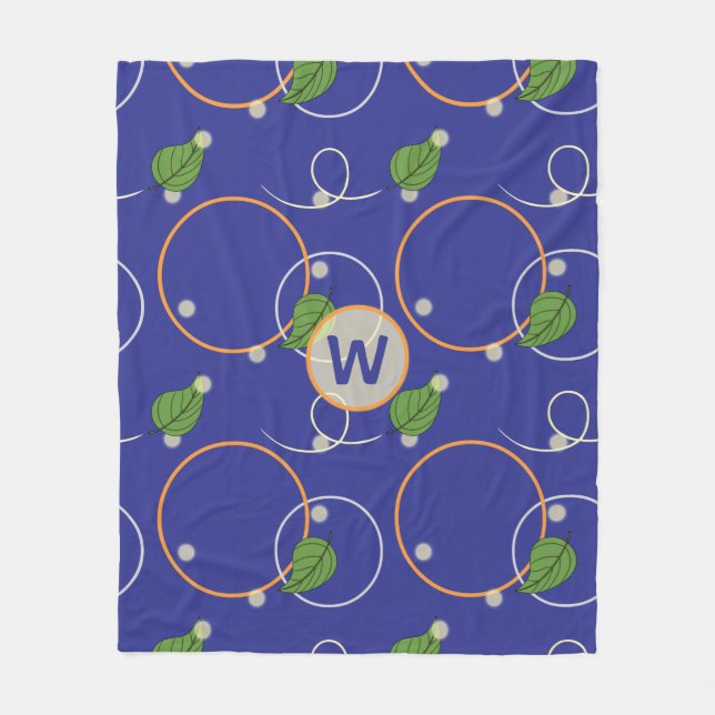 Glasfliesen über dem Wasser-Fleece-Decken Fleecedecke (Vorderseite)