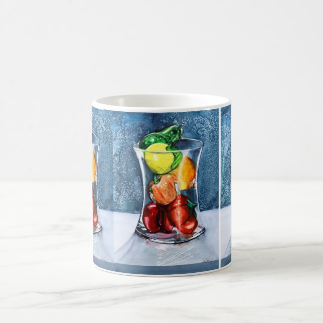 Glasfrucht-Tasse Kaffeetasse (Mittel)