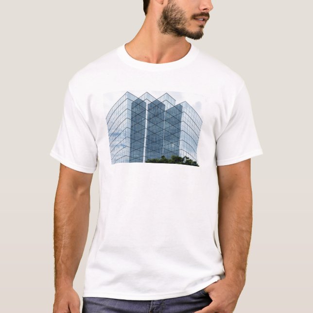Glasgebäudegitter T-Shirt (Vorderseite)