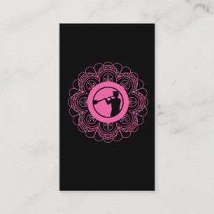 Glasgebläse Mandala Beruf Glasblasen Kunst Visitenkarte