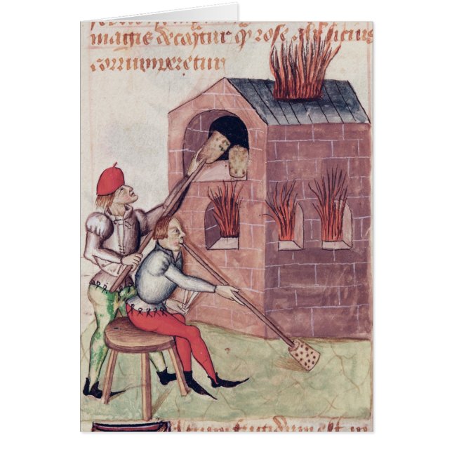 Glasgebläse, von 'Tractatus de Herbis' (Vorne)