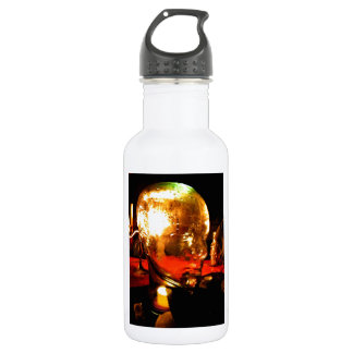 Glasgesicht Edelstahlflasche