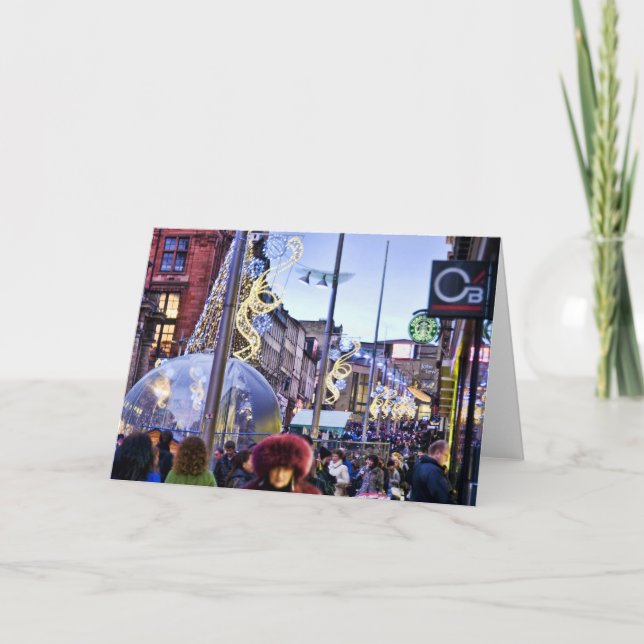 Glasgow am Weihnachten (Vorderseite)