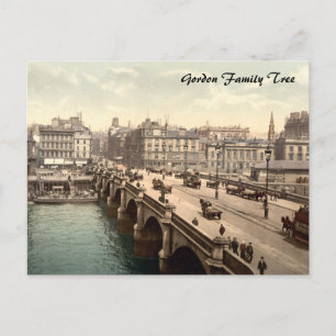 Glasgow Bridge, Glasgow, Schottland Postkarte