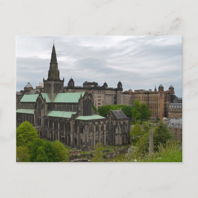 Glasgow Cathedral Postcard Postkarte (Vorderseite)