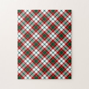 Glasgow Clan Tartan Karomuster Puzzle