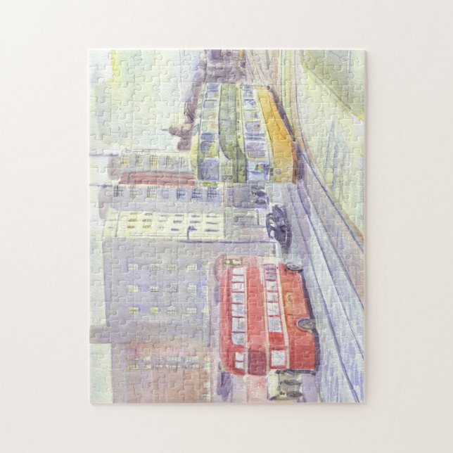 Glasgow Corontram Jigsaw Puzzle (Vertikal)