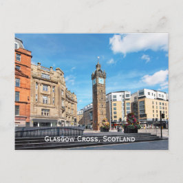 Glasgow Cross, Schottland Postkarte