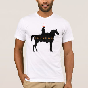 Glasgow-Herzog des Wellington-Statue-T - Shirt