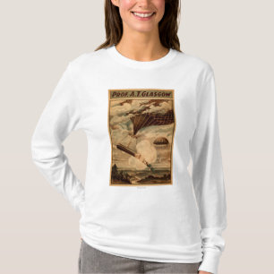 Glasgow Hot Air Balloon Circus Theater Plakat T-Shirt