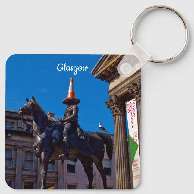 Glasgow Keyring Schlüsselanhänger (Rückseite)