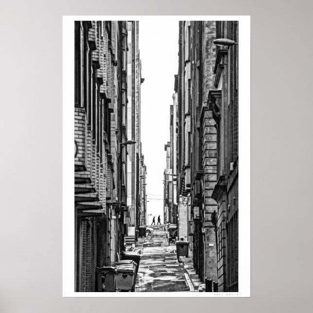 Glasgow Lane Poster (Vorne)
