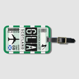 Glasgow Luggage Tag Gepäckanhänger