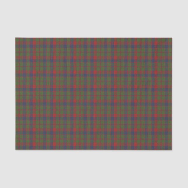 Glasgow Original Scottish Tartan Seidenpapier (Vorderseite)