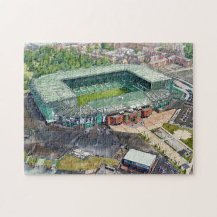 Glasgow Parkhead Fußballstadion Puzzle
