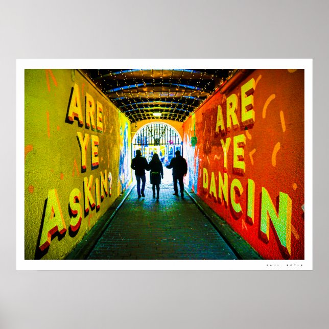 GLASGOW POSTER (Vorne)