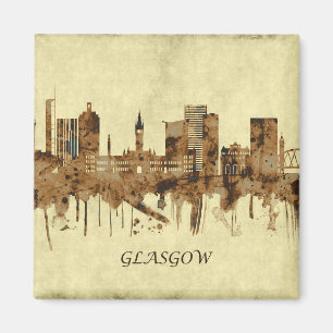 Glasgow Schottland Cityscape Magnet