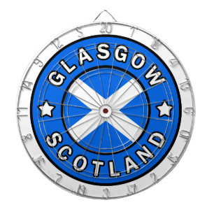 Glasgow Schottland Dartscheibe