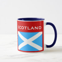 Glasgow* Schottland Flagge u. Wappen-Schale