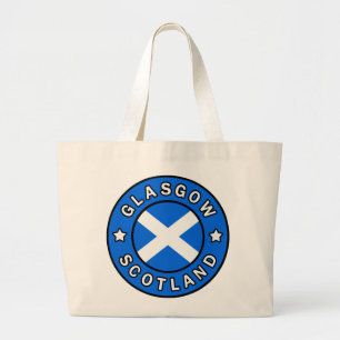 Glasgow Schottland Jumbo Stoffbeutel