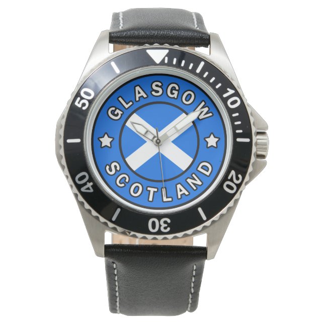 Glasgow Scotland Armbanduhr (Vorderseite)