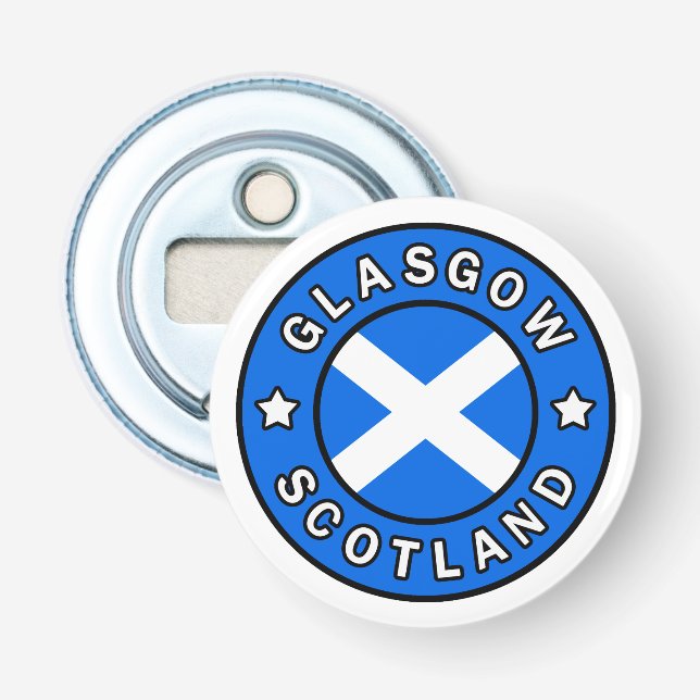 Glasgow Scotland Flaschenöffner (Vorderseite)