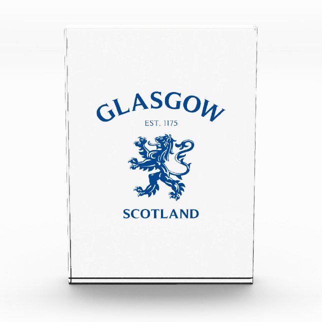 GLASGOW, SCOTLAND FOTOBLOCK (Vorderseite)
