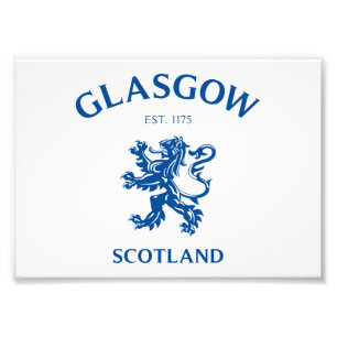 GLASGOW, SCOTLAND FOTODRUCK