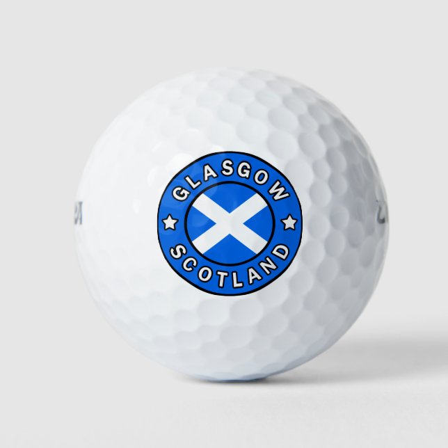 Glasgow Scotland Golfball (Vorderseite)