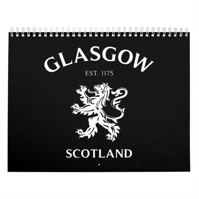 GLASGOW, SCOTLAND KALENDER (Titelbild)