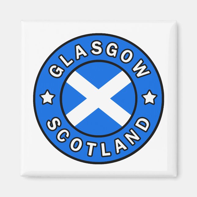 Glasgow Scotland Magnet (Vorne)