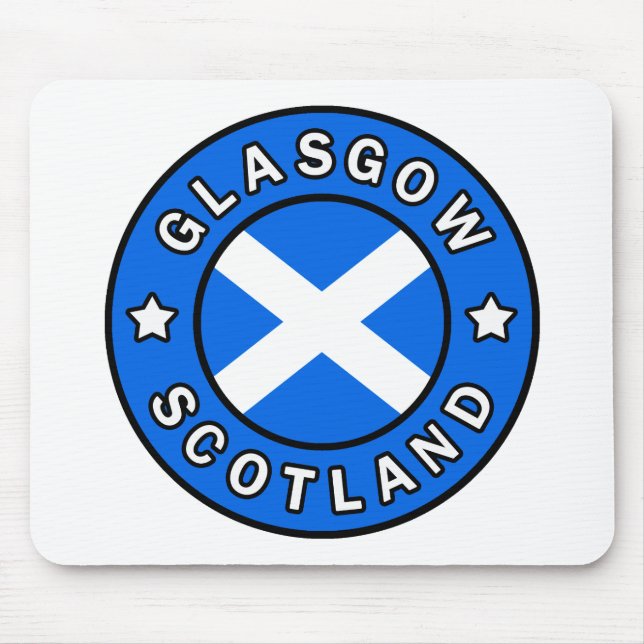 Glasgow Scotland Mousepad (Vorne)