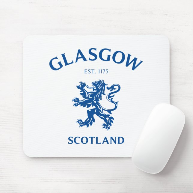 GLASGOW, SCOTLAND MOUSEPAD (Mit Mouse)
