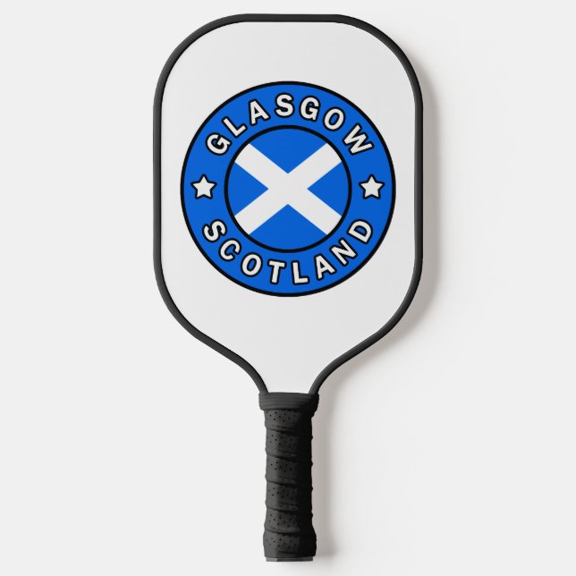 Glasgow Scotland Pickleball Schläger (Vorderseite)
