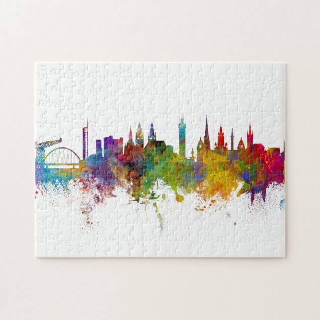 Glasgow Scotland Puzzle (Horizontal)