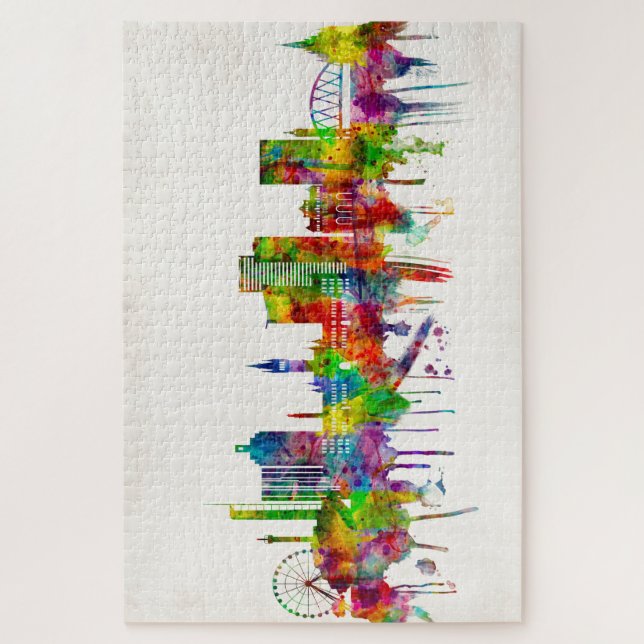 Glasgow Scotland Puzzle (Vertikal)