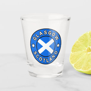 Glasgow Scotland Schnapsglas