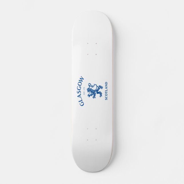 GLASGOW, SCOTLAND SKATEBOARD (Vorderseite)