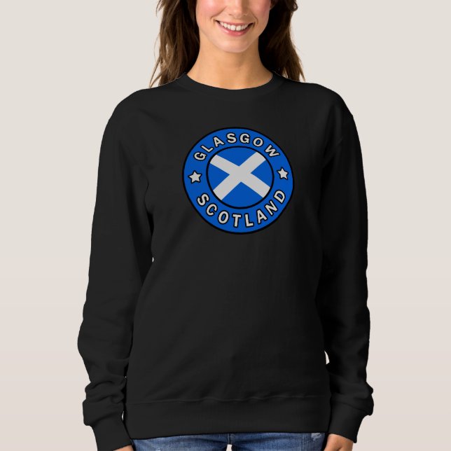 Glasgow Scotland Sweatshirt (Vorderseite)