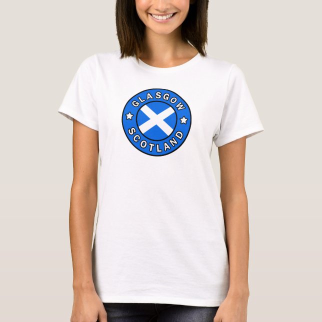 Glasgow Scotland T-Shirt (Vorderseite)