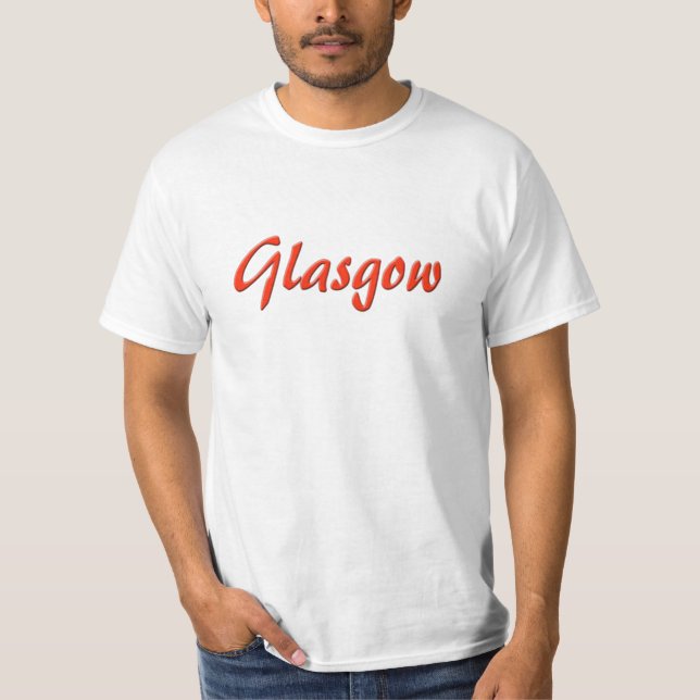Glasgow-T-Shirt T-Shirt (Vorderseite)