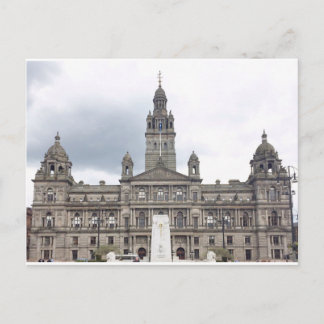 Glasgow Town Hall Postkarte