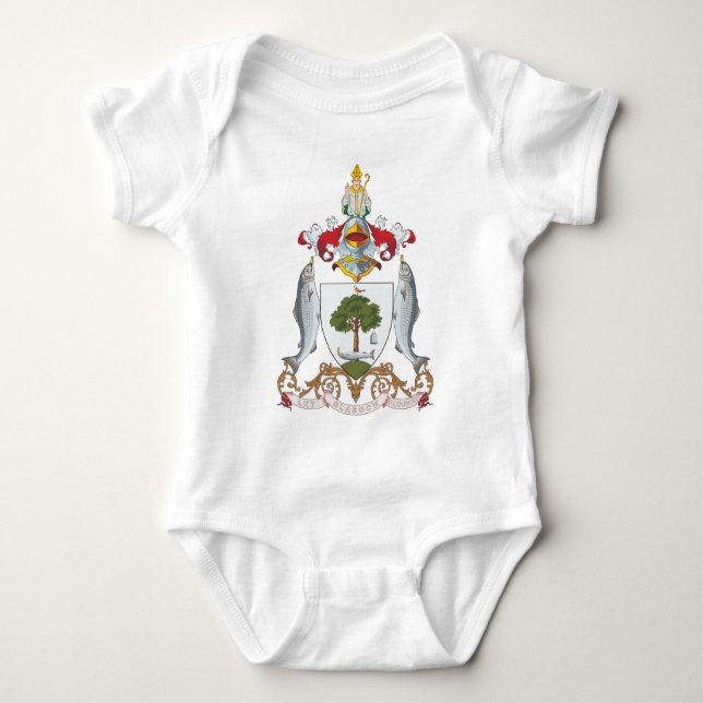 Glasgow-Wappen Baby Strampler (Vorderseite)