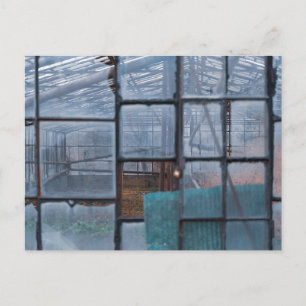 Glashaus-Kunstpostkarte Postkarte