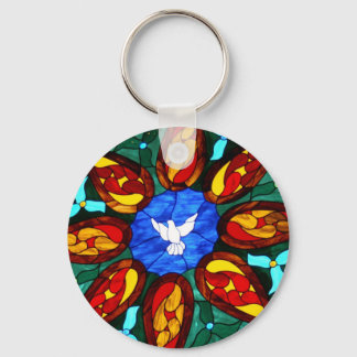 Glashimmel Schlüsselanhänger