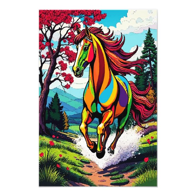 GLASHORSE FOTODRUCK (Vorne)