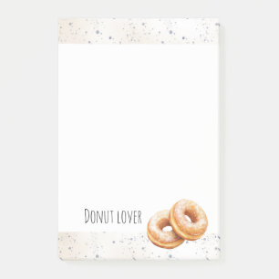 Glasierte Donuts Süße Leckereien Post-it Klebezettel