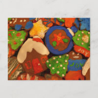 Glasierte Lebkuchen Kekse